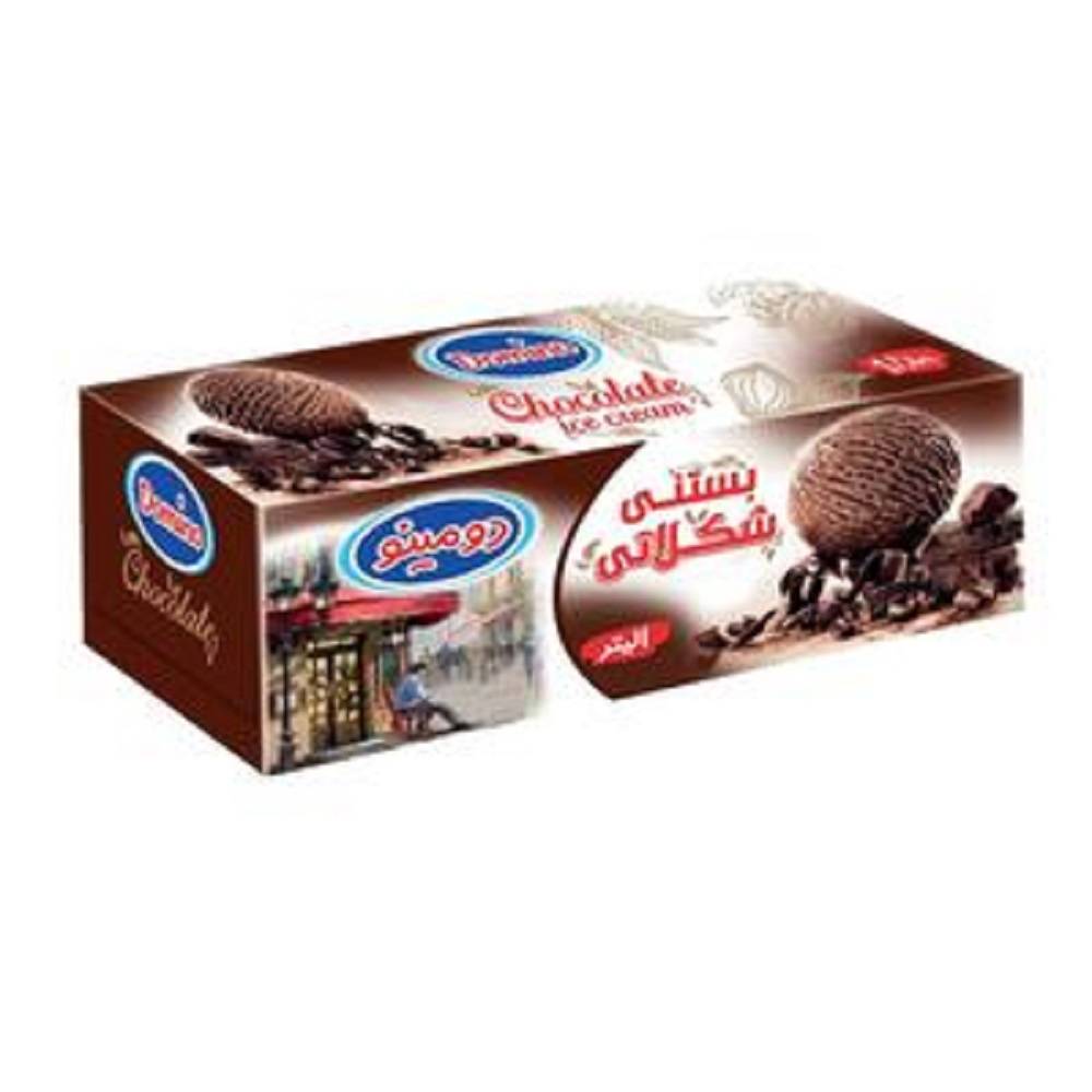 بستنی شکلاتی دومینو 1لیتری