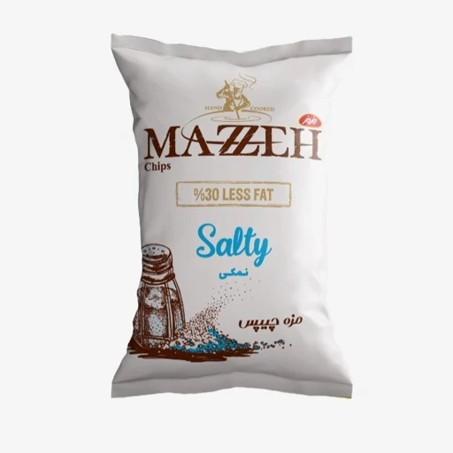 مزه چیپس نمکی
