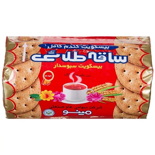 بیسکویت ساقه طلایی مینو