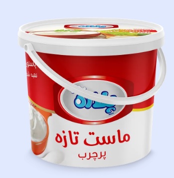 ماست سطلی پرچرب پلاره