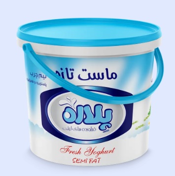 ماست پلاره نیم چرب 1400گ