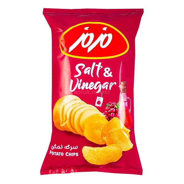 چیپس سرکه ای مزمز