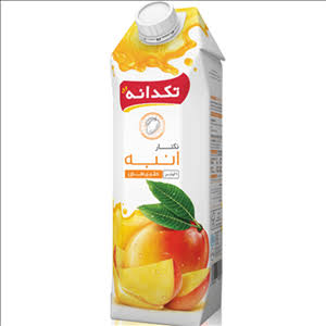 آبمیوه انبه یک لیتر تکدانه