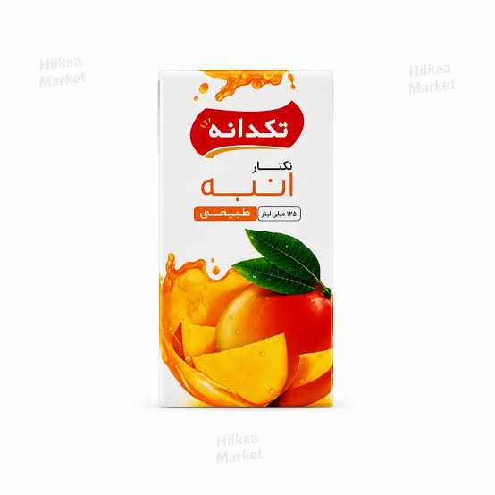 آبمیوه انبه 200 سی سی تکدانه