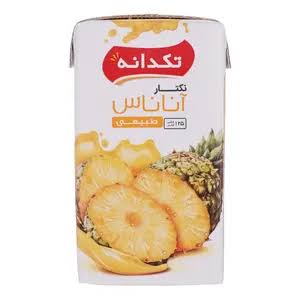 آبمیوه آناناس 200 سی سی تکدانه