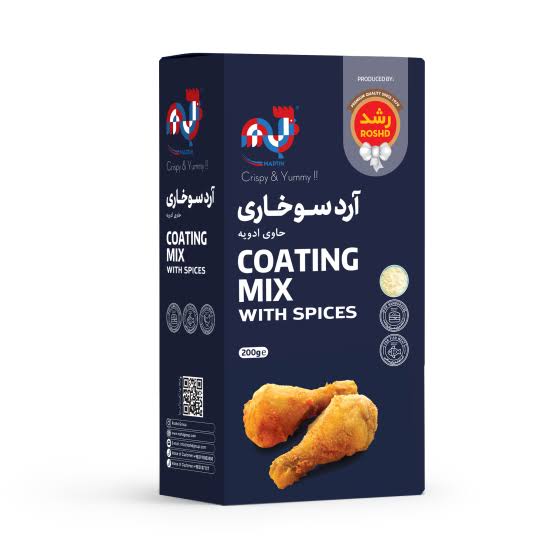 پودرمرغ سوخاری 210گرم رشد