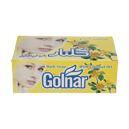 صابون حمام گلنار زرد